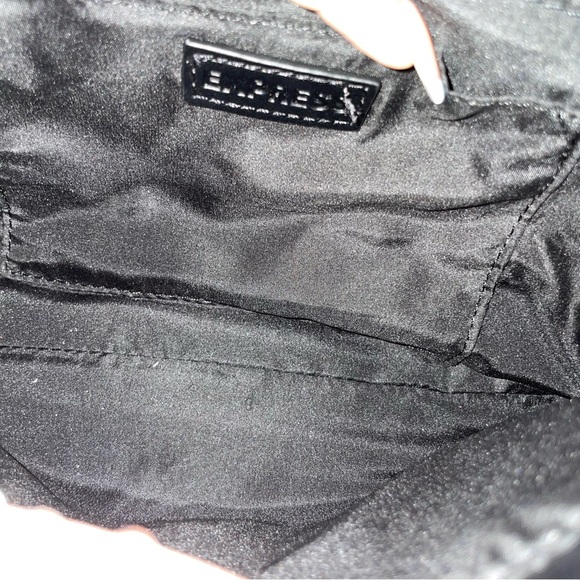 Express Gold Fringe Faux Leather Clutch Bag - Picture 10 of 12